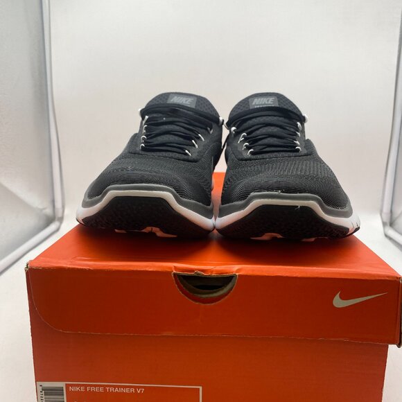 Nike Free Trainer V7 898053-003 Black/White Grey-White Men's US Size 11&12 - Picture 2 of 6